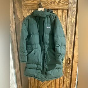 Forest Green Patagonia Downdrift Parka
